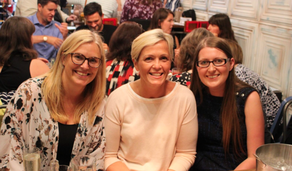 Liz Harris (Trewin Design Architects), Lynn Gillard (Michelmores) and Maria Martin (Capita Company Secretarial Services)