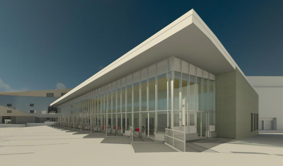 New bus station from Bampfylde Street