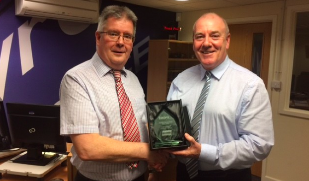 Left to Right Pat O’Grady (General Manager, Tructyre), Tony Doyle (Key Partner Account Manager, Bandvulc)
