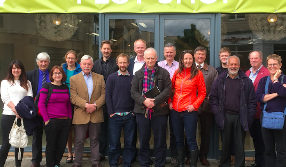 Councillors and officers visit Cherwell District Council’s Plot Shop to learn how councils can open the door to more self build plots