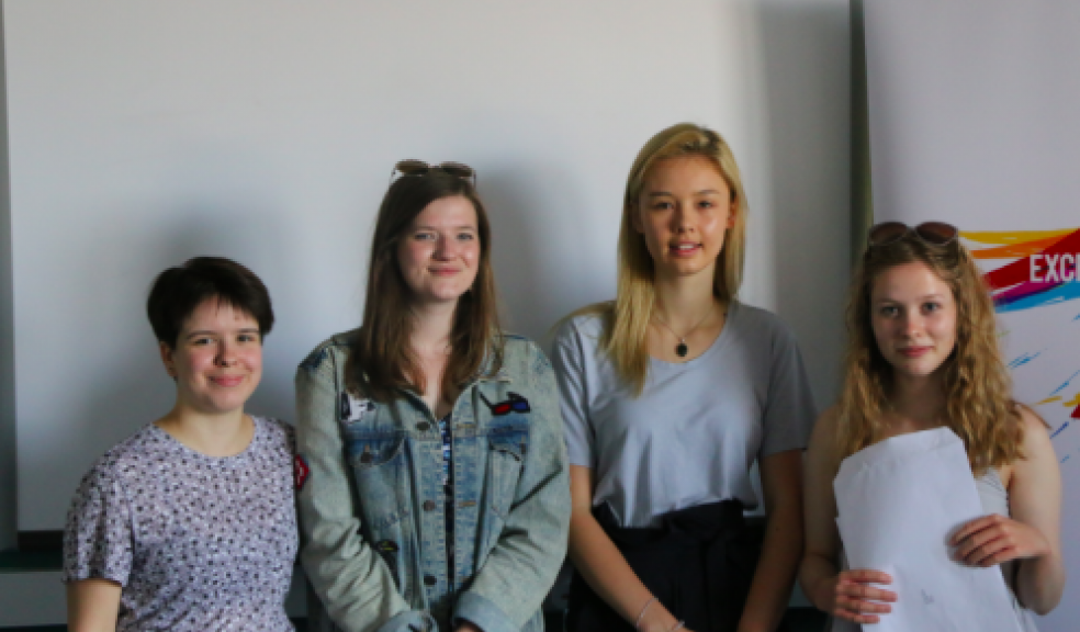 Best Ever International Baccalaureate (IB) results celebrated at Exeter College.