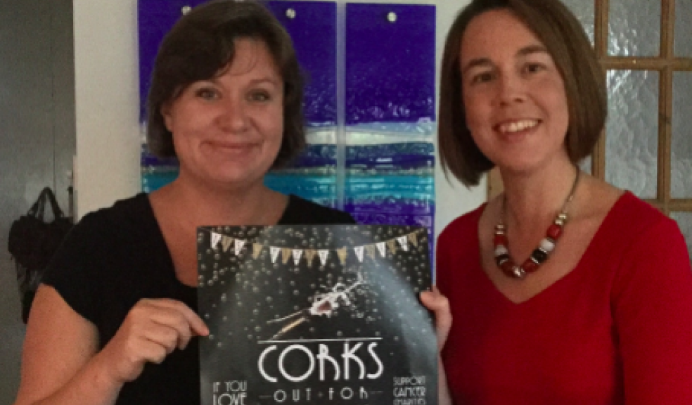 Corks out for Cancer - Jo George and Sarah Hughes