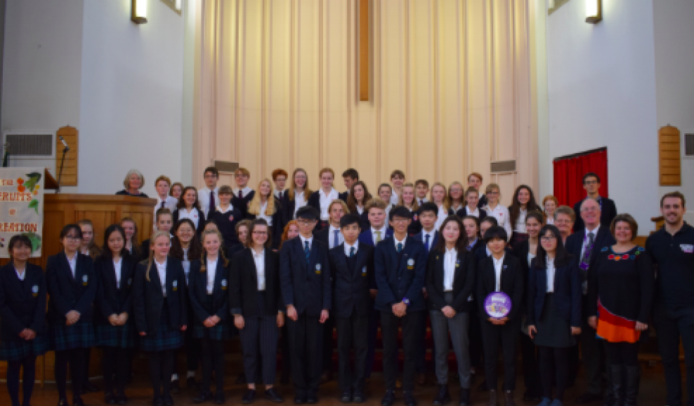 Winners Kinglsey School and Runners Up St Peter's C of E Aided School