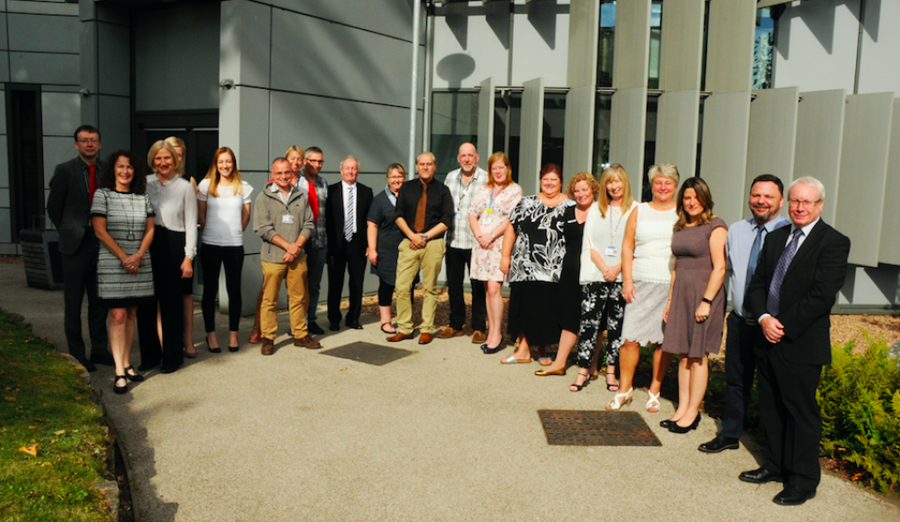 Representatives from RD&E and other South West acute Trusts, Birmingham City University and Healthcare Professions Council