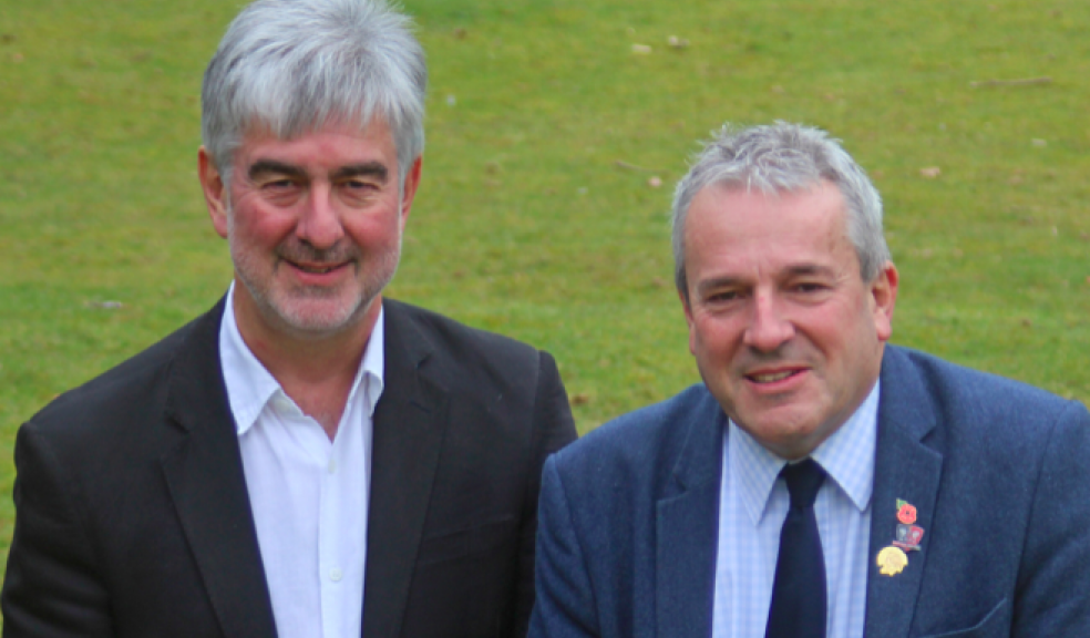 L-R: Ian Thomas – Leader, Philip Skinner – Deputy Leader