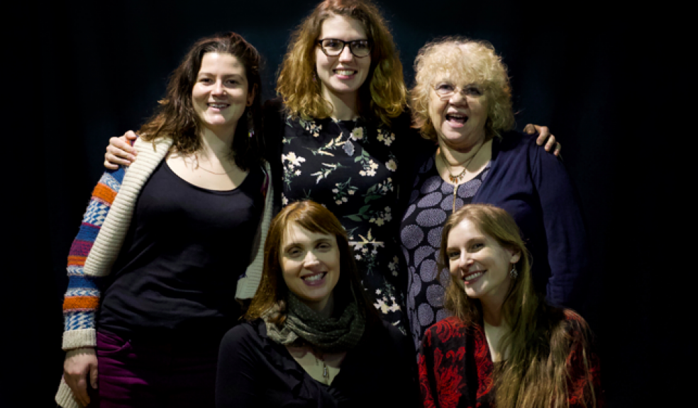 Emily, Amy, Marilyn, Sarah and Becka by Emma Early. Photo: Emma Early