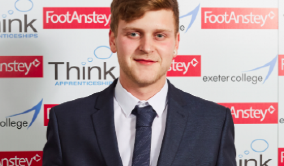 Outstanding apprentice winner Niccolas Marshall, from Newton Abbot, who is an apprentice at Arconic was given the award of ‘Apprentice of the Year’.