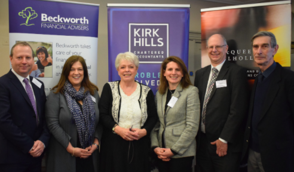 L-R Jonathan Wadsworth, Beckworth, Suzanne McQueenie, McQueenie Mulholland, Frances Allwright, Exeter History Society, Eleanor Yeo, McQueenie Mulholland, Adrian Hills, Kirk Hills, Malcolm Grigorey, Exeter History Society
