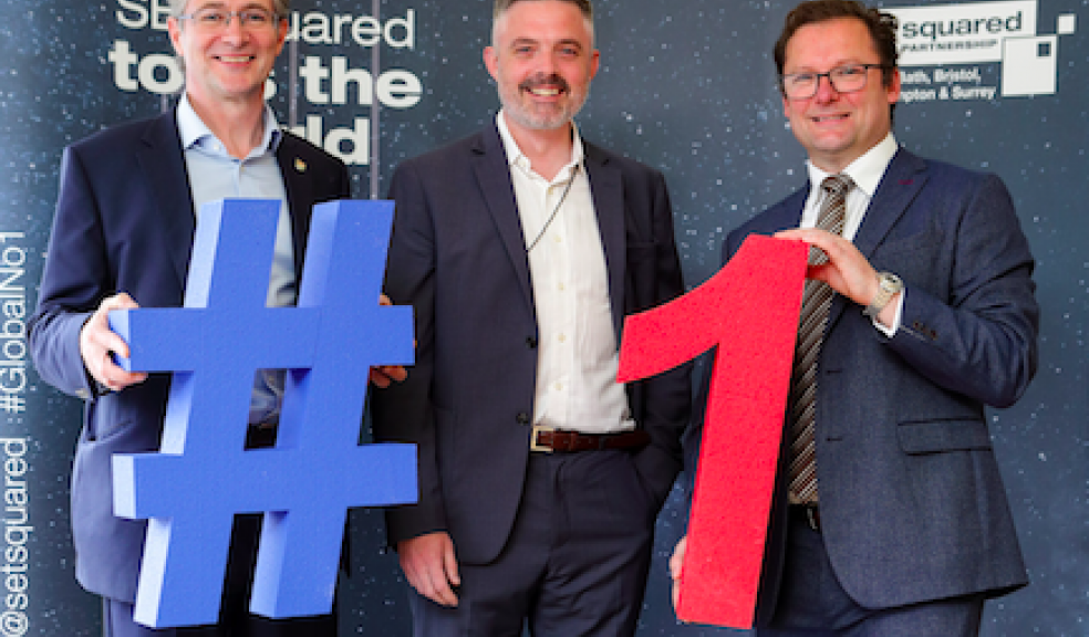Pictured (L-R): Sean Fielding - University of Exeter, Matt Daniel - Brain in Hand, Joe Pearce - SETsquared Exeter
