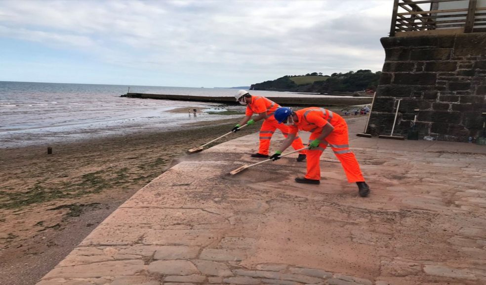 Network Rail commits to summer of Dawlish beach cleans
