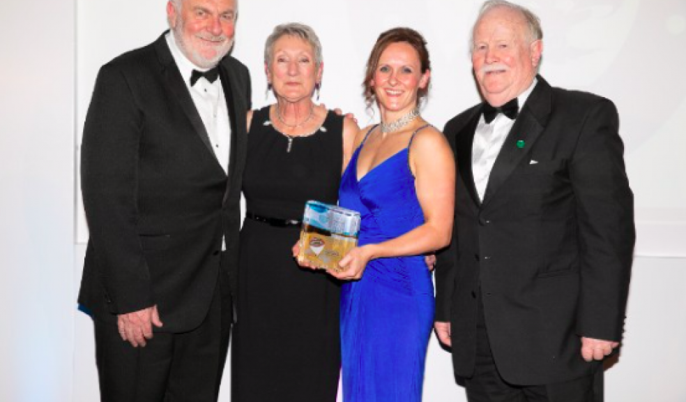 L-r: Michael Wiles, Marion Egford (Information Advisers) with Rebecca Martin (Visitor Services Manager) and Bill Hitchins (Chairman) Dartmoor National Park Authority.