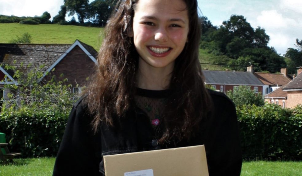 Freya Jones received three A* grades and is heading to Oxford to study German and Russian.