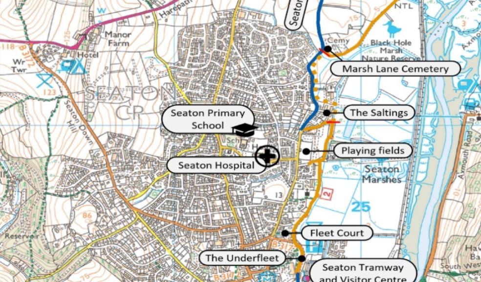 Seaton to Colyford Cycle Trail