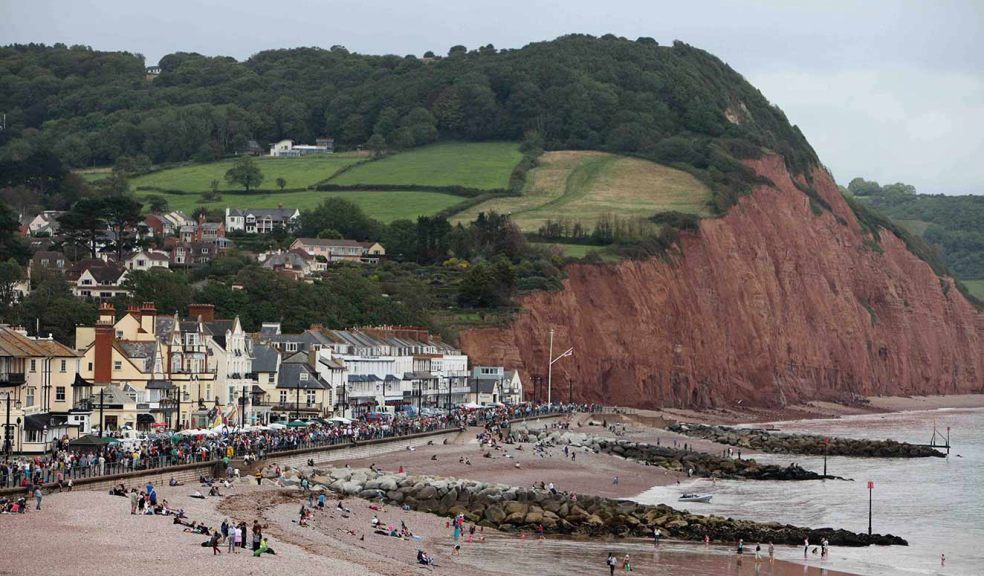 Sidmouth and a previous folk festival in full swing. Photo: Richard Jell.