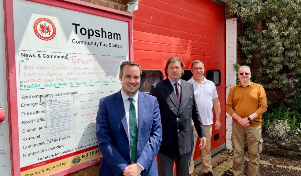 Topsham’s former fire station must be returned to the community, says town’s MP and Councillors