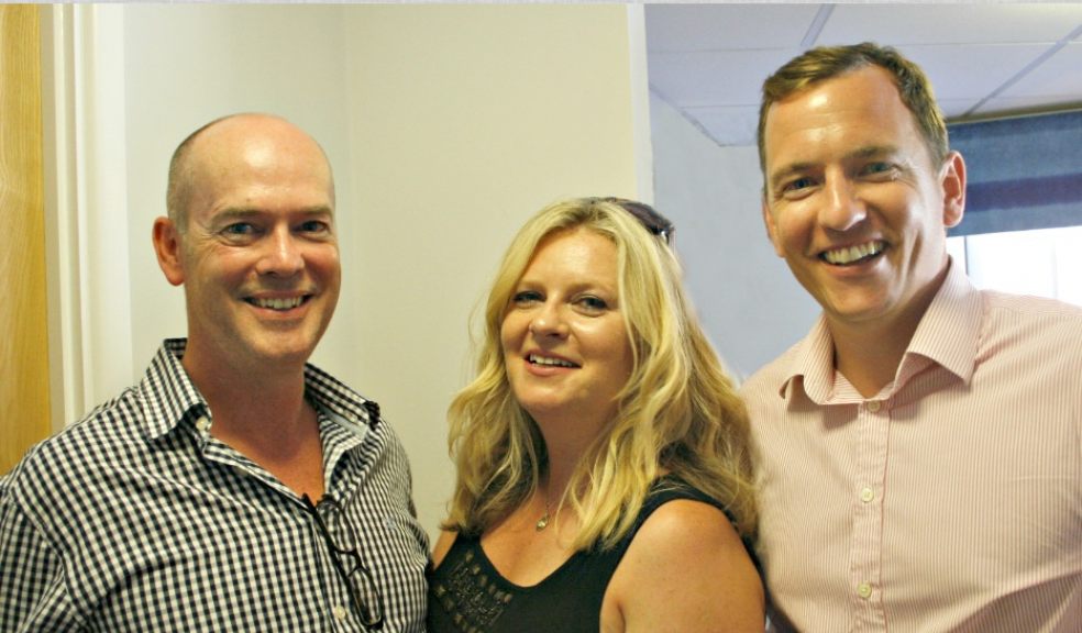 Simon and Jo Algar from Oral Concept with Michael Hesketh