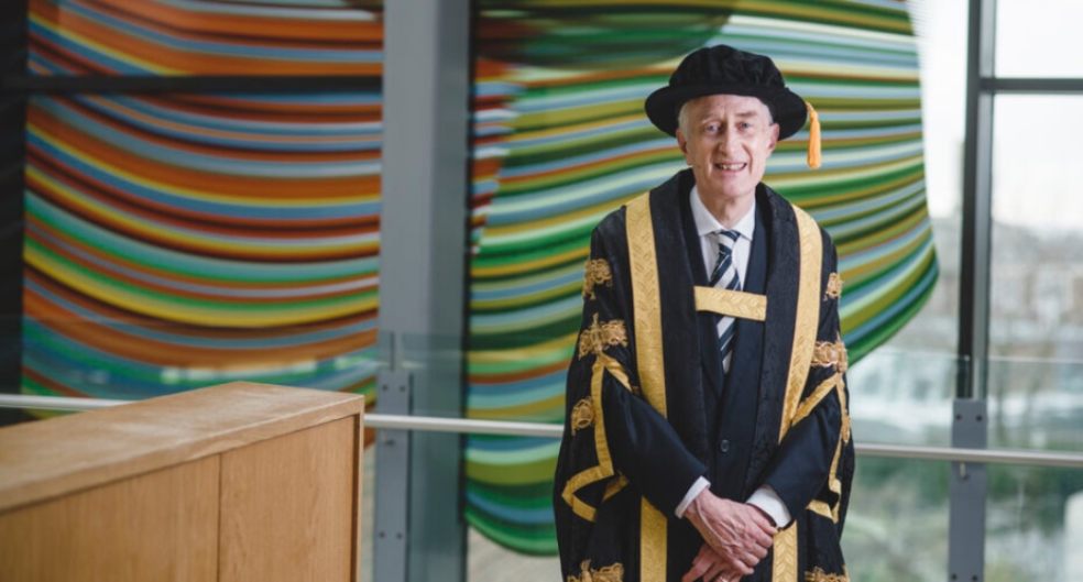 Sir Michael Barber, Chancellor of the University of Exeter.