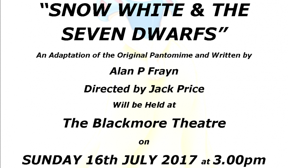 Snow White Panto Auditions