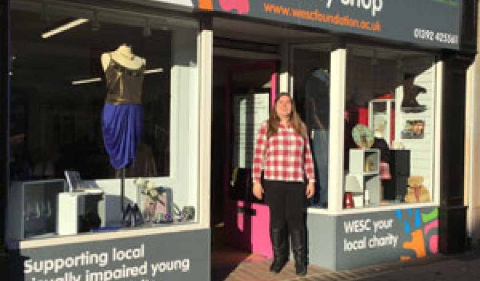 WESC ex-student Maria proud to be working at new St Thomas Social Enterprise Charity Shop
