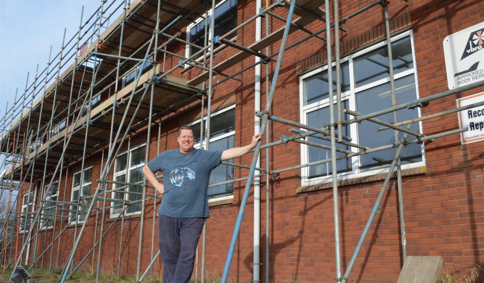 Stuart Phillips at Coverstructures House