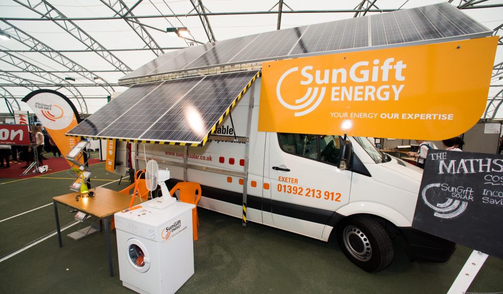 Solar Van at the Big Bang in Exeter