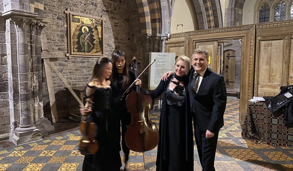 Tamara With Aled Jones