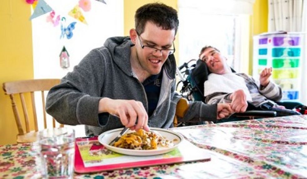 Our thanks to Livability for allowing us to use this photograph of David and Simon, tenants at our Exeter Rainbow House