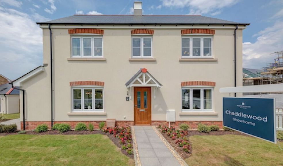The show home at The Quarters, Plymouth