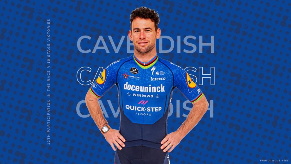 Legendary sprinter Mark Cavendish