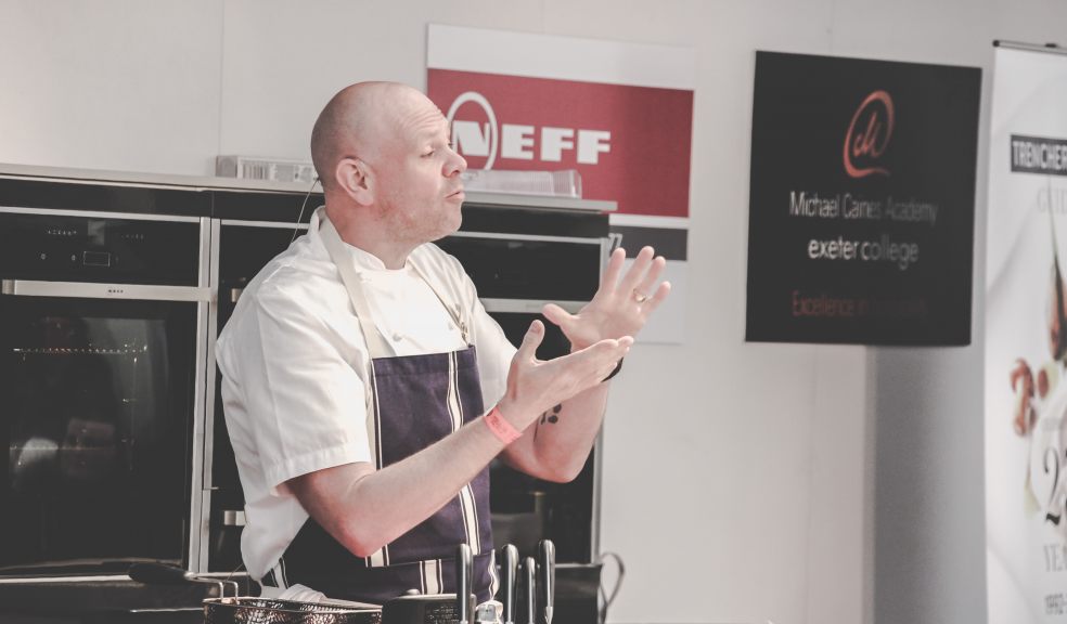 Tom Kerridge at Exeter Food Festival 2017