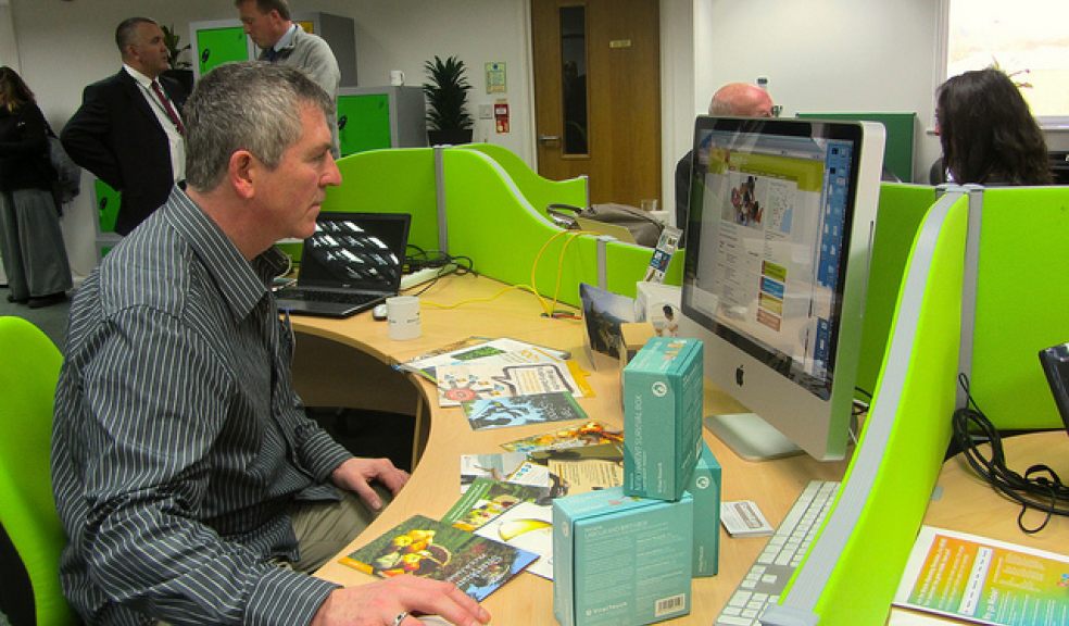 Rick Lawrence of Samskara Design at the Totnes Work Hub