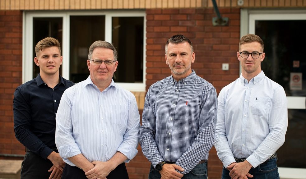 Tristan Besley, Tim Besley, Carl Bennett and Luke Besley from Newton Print.
