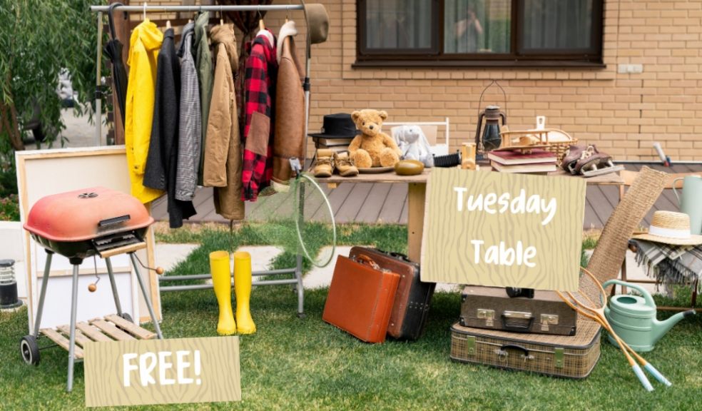Do you want to re-home items you don't use? Join Tuesday Tables