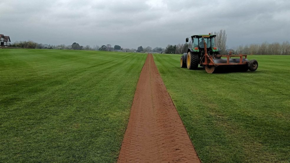 Turf cutting Turf cutting