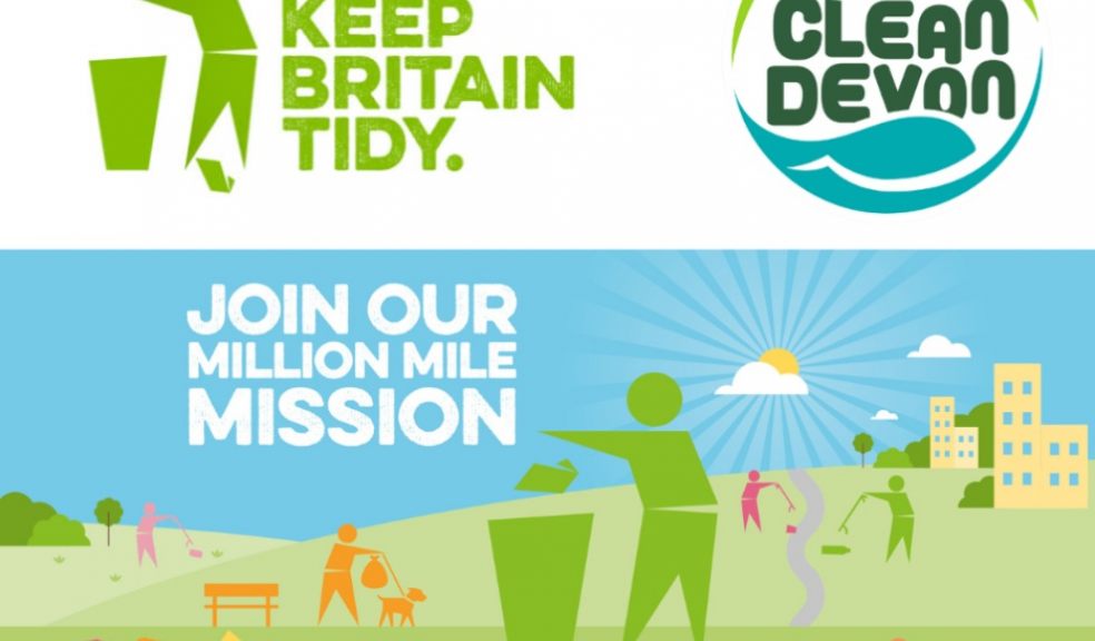 Clean Devon backs Keep Britain Tidy's nationwide litter campaign