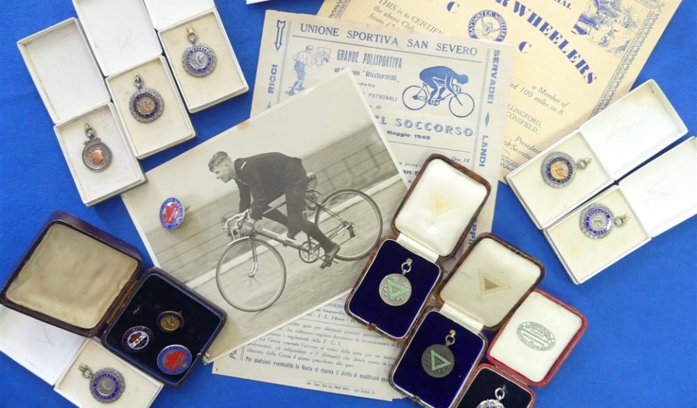 Vintage cycling collection Auction lot