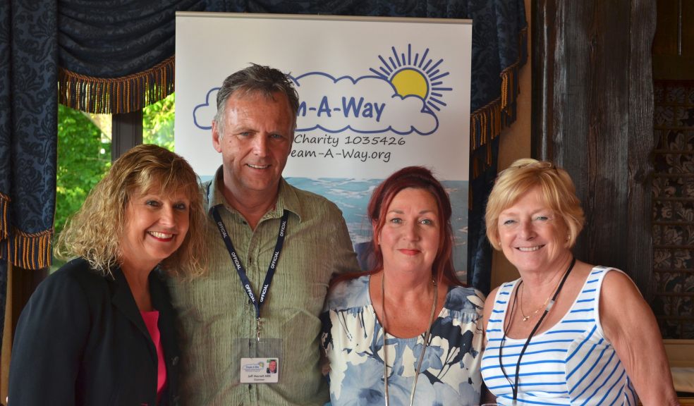 June Hutching, Jeff Merrett MBE, Penny Albertella, Gill Freeman