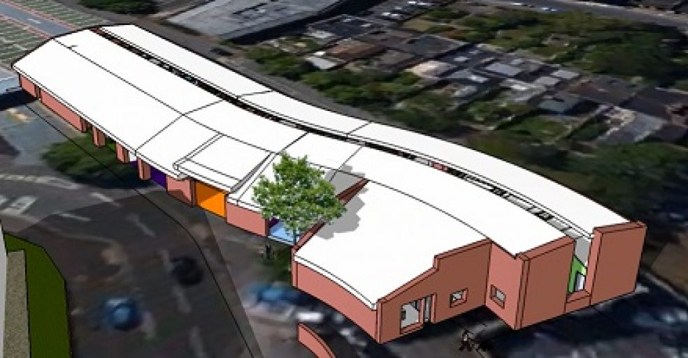 Architect's impression of the new hub