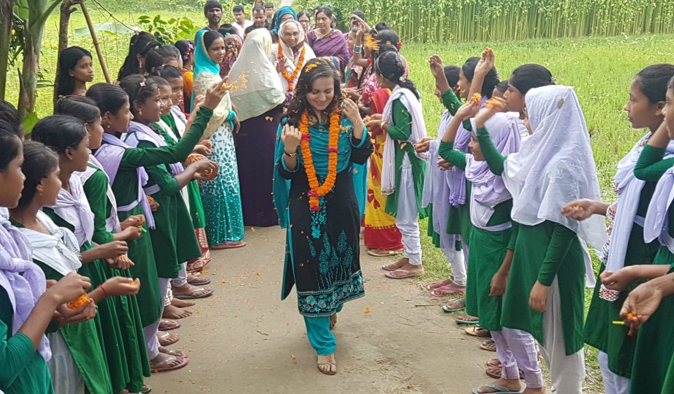 Warm welcome for Muntasha