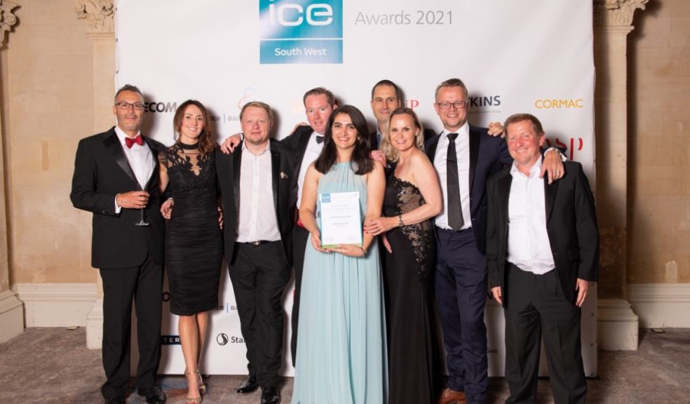Simon Hassan, Group Training Manager; Lauren Douglas, Business Communications Lead; Lee Simm, Director of Richter’s Warrington office; Shaun May, Director of Richter’s Exeter office;, Sally Ameen, Design Enginee;, Melanie Kalas, Business Development Manage;, Gordon Wykeham, Principal Enginee; Roger Tice, Group Managing Director; Paul Body, Group Technical Director.