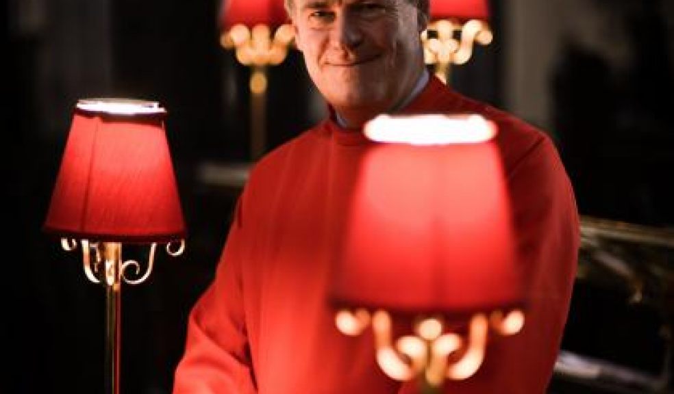 Andrew Millington. Photo courtesy of Exeter Cathedral.