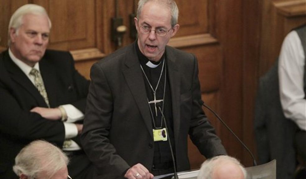 Archbishop Justin Welby Photo: ASSOCIATED PRESSAP