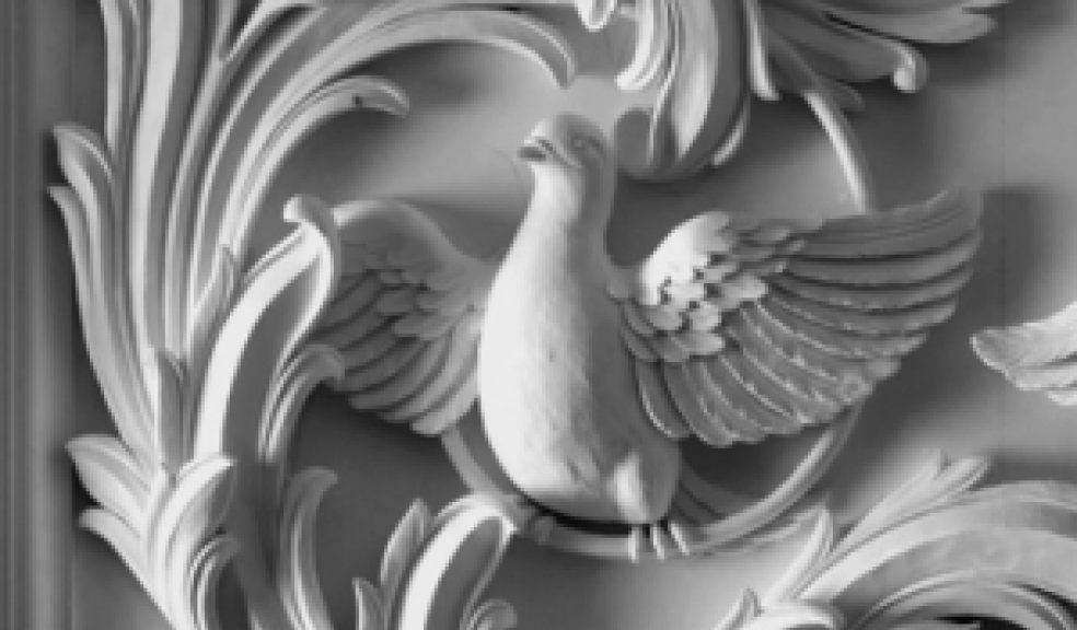 Bird and acanthus leaves by Geoffrey Preston, ©The artist, 2011