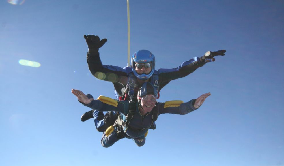 Grandfather takes celebrations to new heights