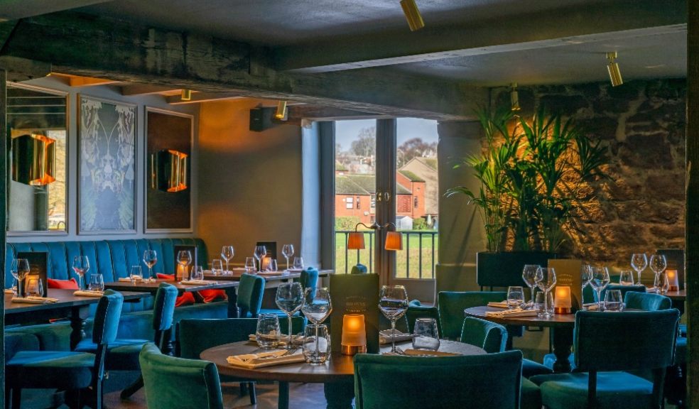Lovely views of the river from the dining area.