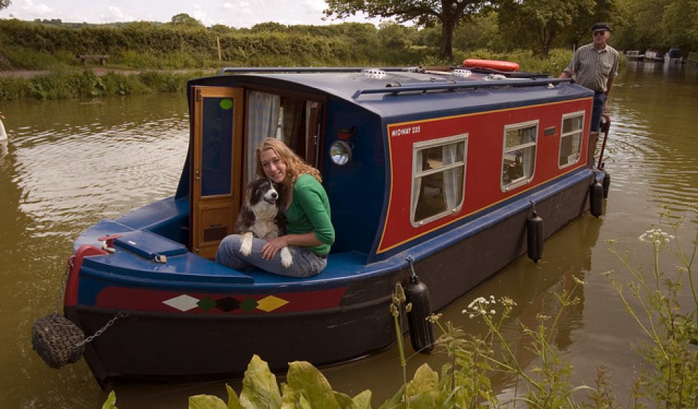 Towpath safety reminder at Grand Western Canal