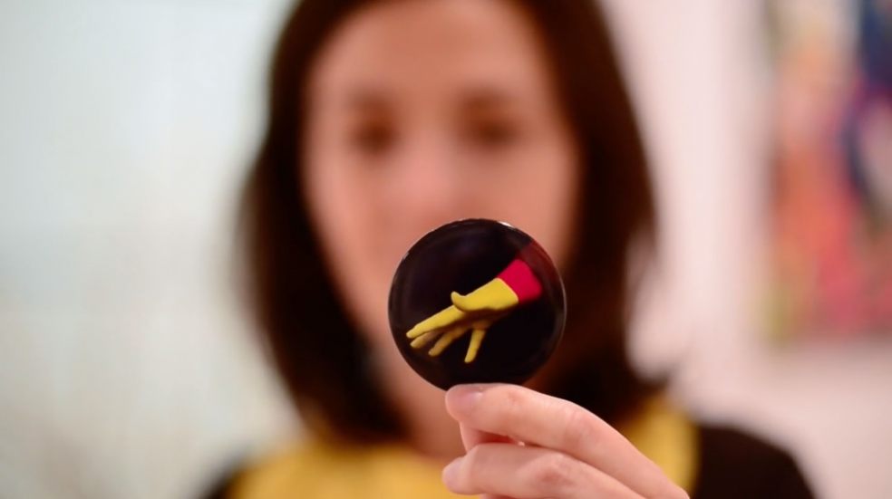 Gilbert & George badge
