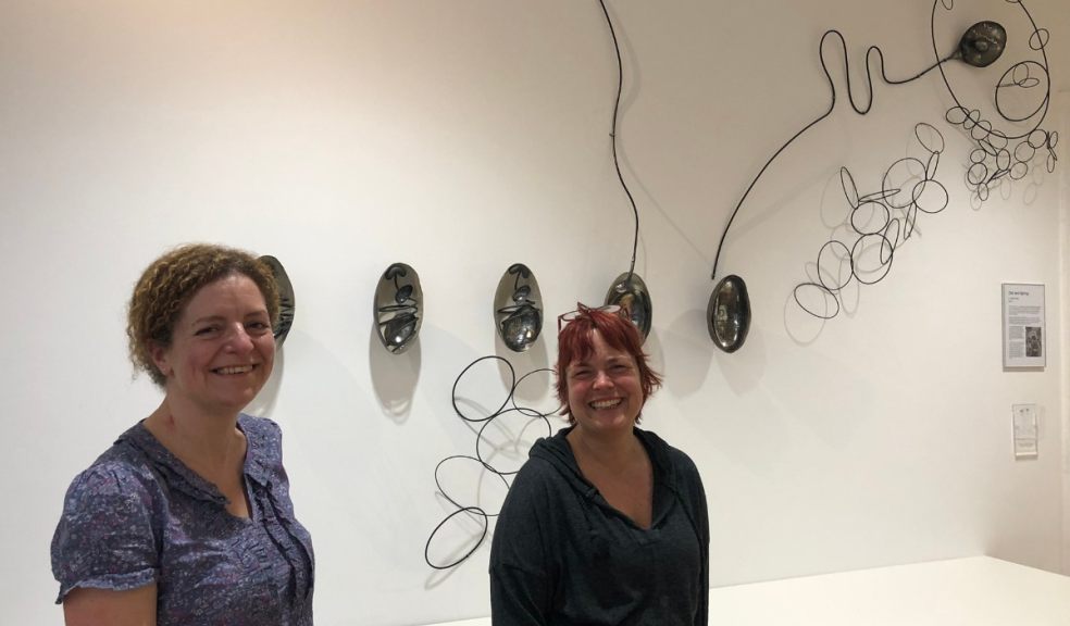 Dr Becky Conners at UoE and Jacky Oliver