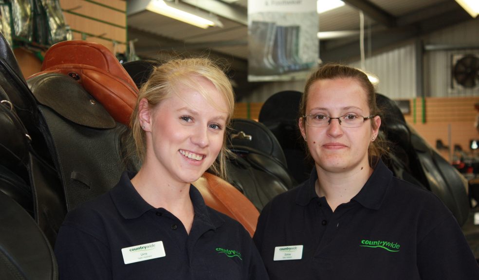 Olivia Van Grudgings (left) and Donna Samson
