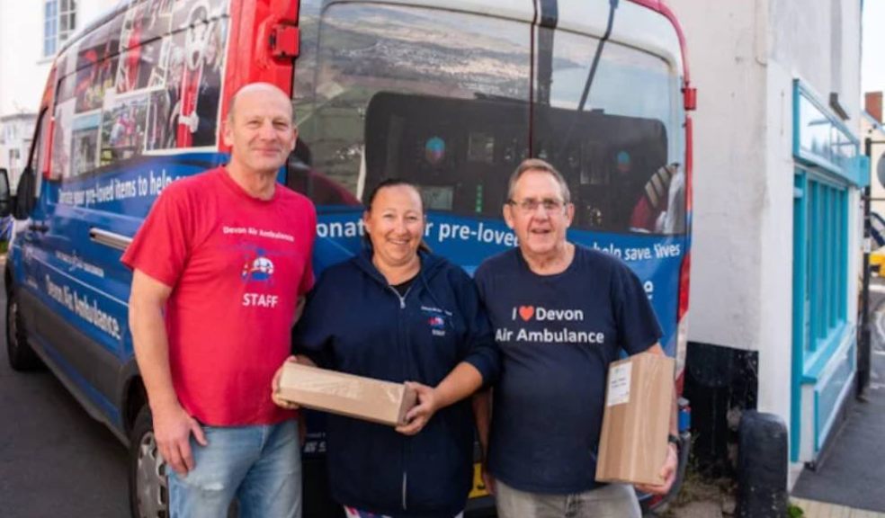 Devon Air Ambulance are asking the people of Devon to volunteer their time and support the charity at their warehouse in Marsh Barton.